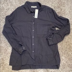 NWT FRANCESCA’S BUTTON-UP TOP